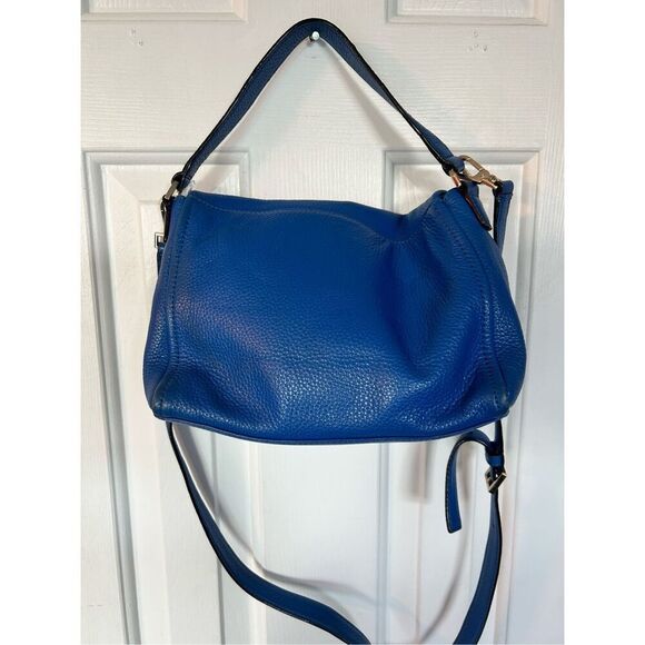 Kate Spade blue leather bag Crossbody boho y2k - Picture 4 of 8
